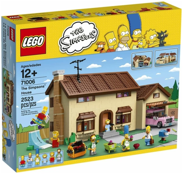 LEGO The Simpsons 71006 Дом Симпсонов УЦЕНКА